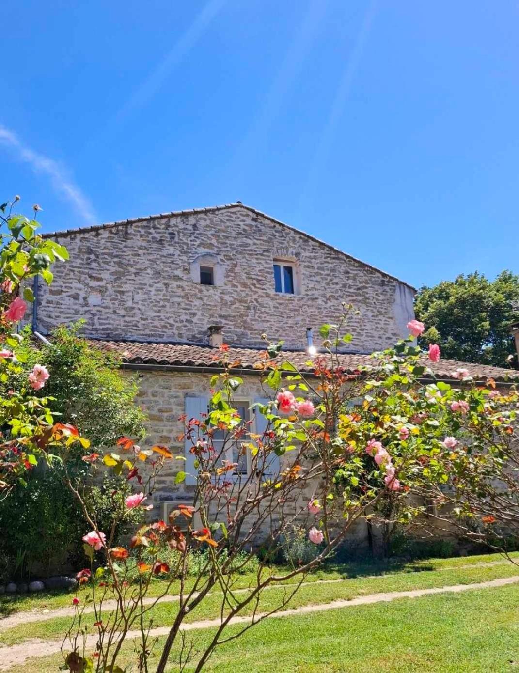 Mas Notre-Dame, Adult Only, Situation Ideale, Grand Jardin Paisible Grospierres Εξωτερικό φωτογραφία