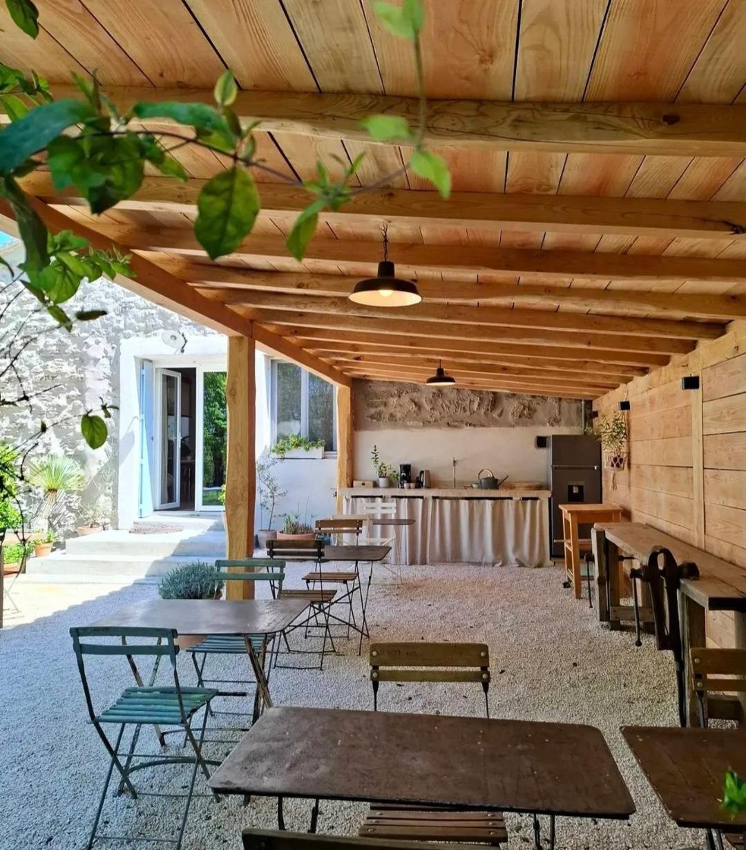 Mas Notre-Dame, Adult Only, Situation Ideale, Grand Jardin Paisible Grospierres Εξωτερικό φωτογραφία